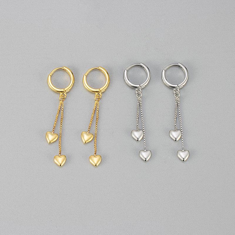Heart-Shaped Tassel Ear Cuffs: Trendy European & American Design with Japanese & Korean Flair Heart Tassel Ear Cuff Platinum
Heart-Shaped Tassel Ear Cuffs: Trendy European & American Design with Japanese & Korean Flair Heart Tassel Ear Cuff Platinum