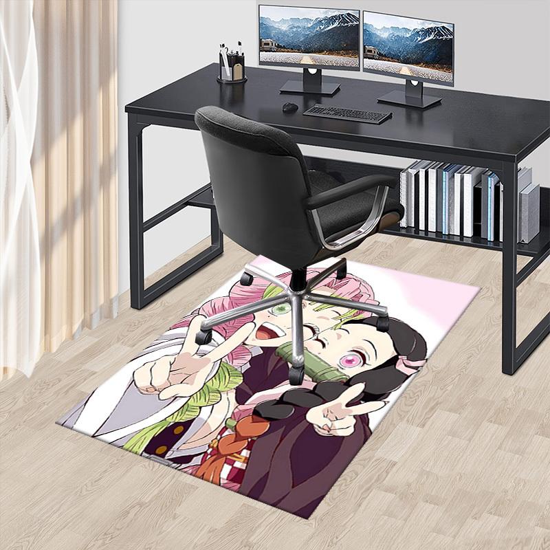 1pc Office Chair Mat - Demon Slayer Nezuko Kamado Pink Hair Decorative Rug for Home, Office, Living Room, Bedroom, Game Room & Dormitory - Non-Slip Ca 60cm by 90cm
1pc Office Chair Mat - Demon Slayer Nezuko Kamado Pink Hair Decorative Rug for Home, Office, Living Room, Bedroom, Game Room & Dormitory - Non-Slip Ca 60cm by 90cm
