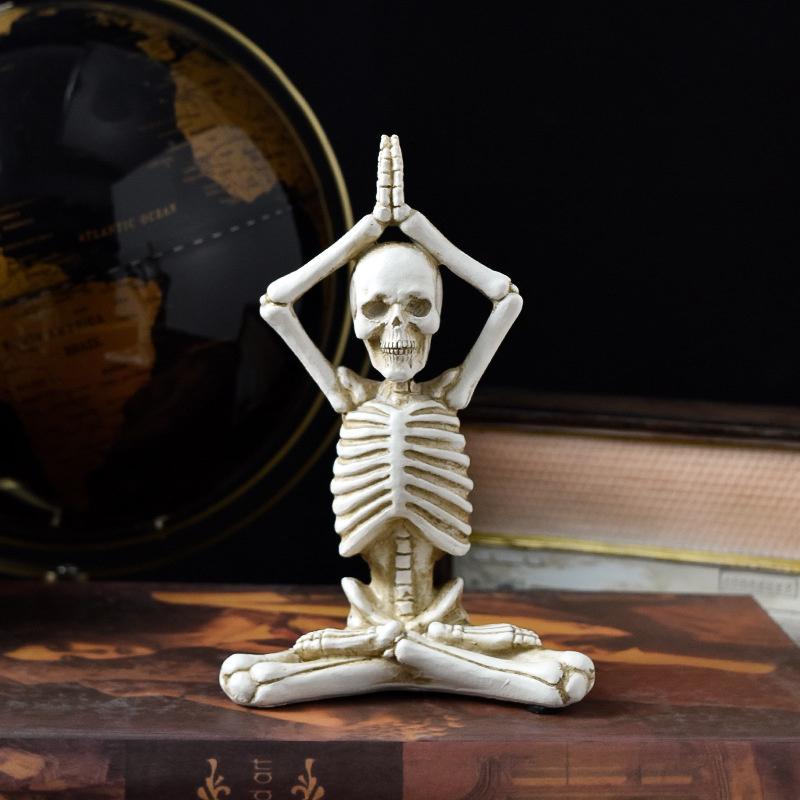 Yoga Skull Figure Decoration Halloween Decoration Commemorative Gift Holiday Atmosphere Resin Ornaments Crafts Home Accessories белый
Yoga Skull Figure Decoration Halloween Decoration Commemorative Gift Holiday Atmosphere Resin Ornaments Crafts Home Accessories белый