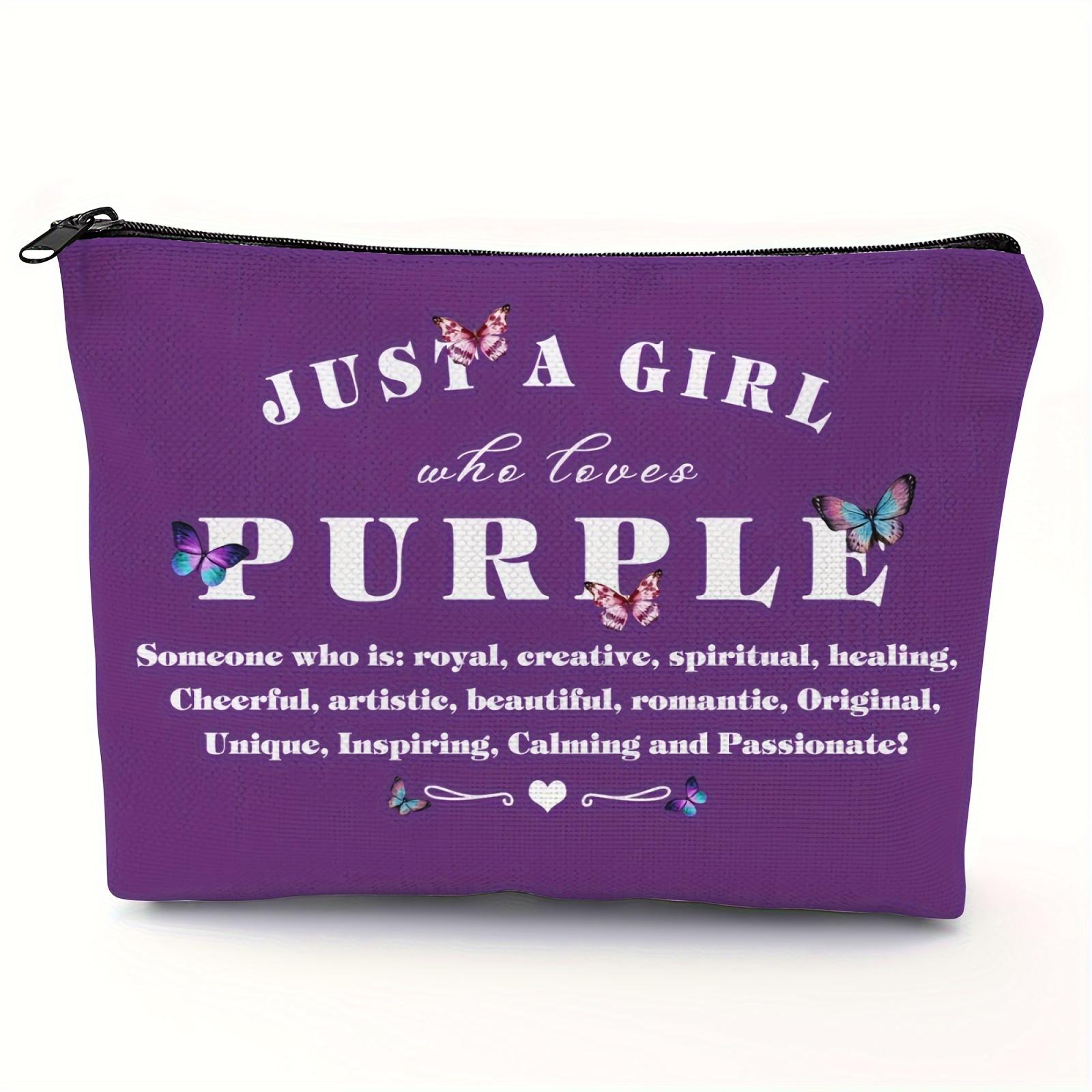 Vibrant Butterfly Cosmetic Bag - Stylish Purple Polyester Travel Pouch with Inspirational Design - Perfect for Women, Birthday, Graduation Gifts, e 1pc фиолетовый
Vibrant Butterfly Cosmetic Bag - Stylish Purple Polyester Travel Pouch with Inspirational Design - Perfect for Women, Birthday, Graduation Gifts, e 1pc фиолетовый