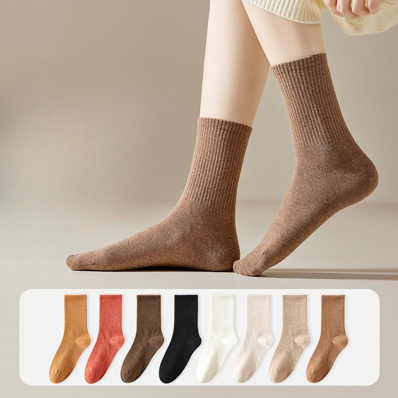 Female Spring and Autumn Pure Cotton Leisure Sweat Absorbing Deodorizing Antibacterial Cotton Socks 1 pair червоний
Female Spring and Autumn Pure Cotton Leisure Sweat Absorbing Deodorizing Antibacterial Cotton Socks 1 pair червоний