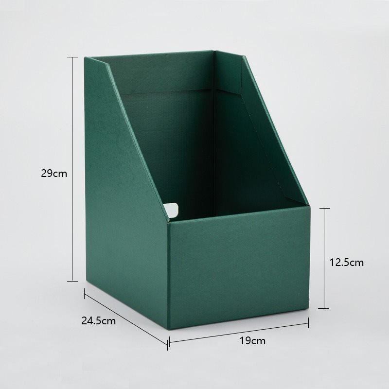 1pcs Office paper file box, desktop storage rack, vertical paper box, book box, book storage, archive and data bookshelf
1pcs Office paper file box, desktop storage rack, vertical paper box, book box, book storage, archive and data bookshelf