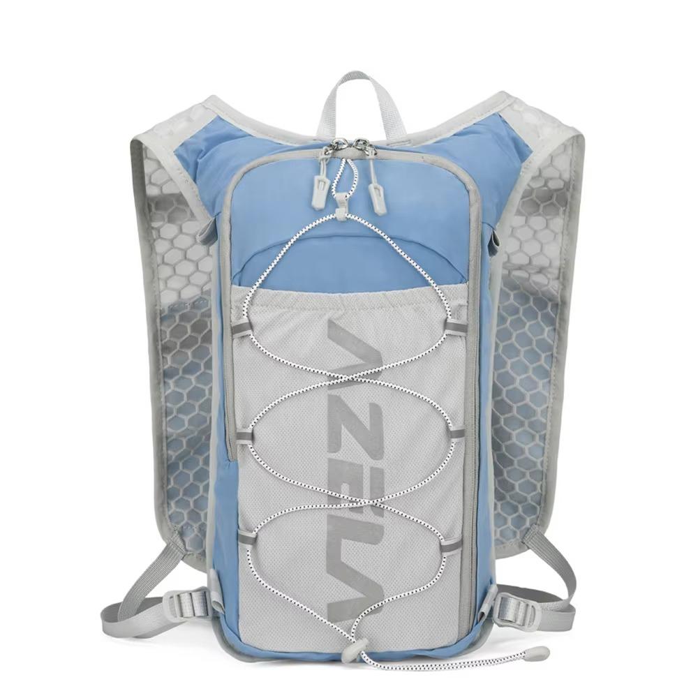 З тримачем для телефону Гідратаційний жилет для води на груди Легка сумка-жилет для марафону Для вулиці світло-синій колір
З тримачем для телефону Гідратаційний жилет для води на груди Легка сумка-жилет для марафону Для вулиці світло-синій колір