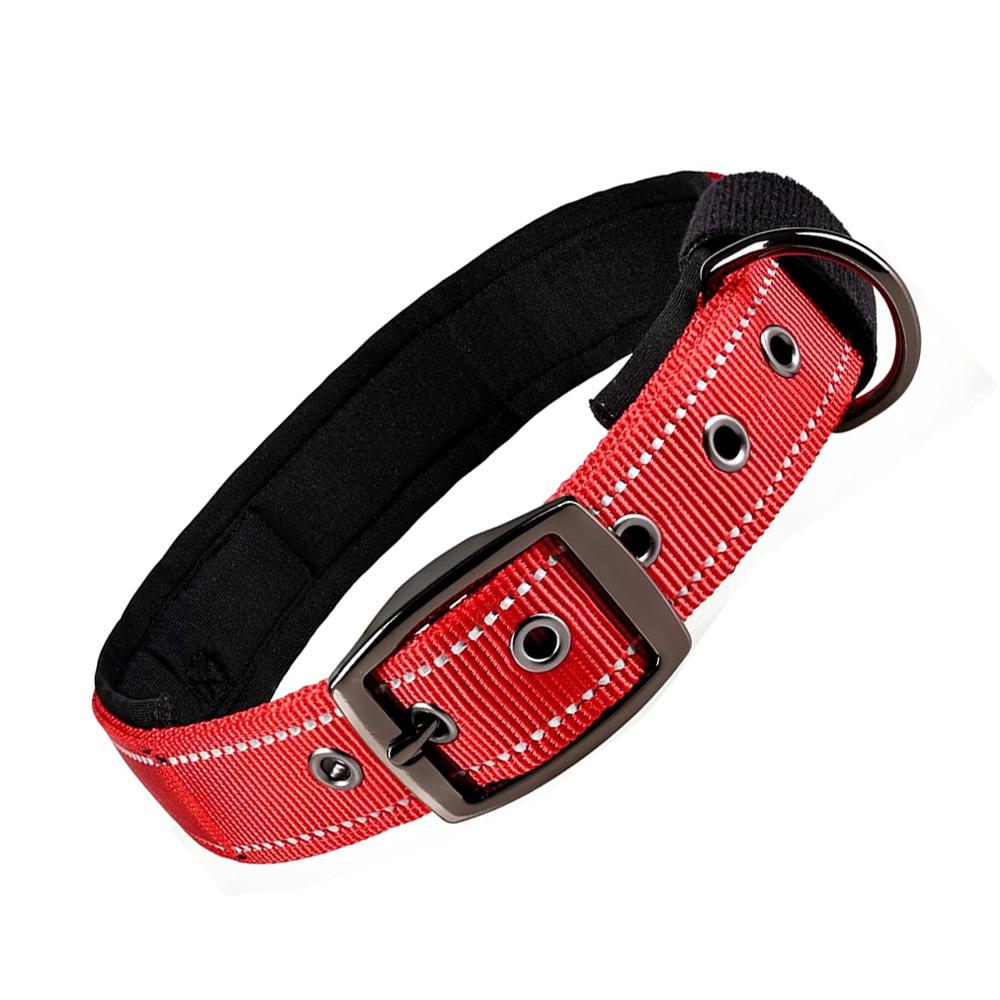 Collier pour chien rayé réfléchissant, nylon anti-fuite, boucle à dégagement rapide, rembourrage doux, pour petits chats, chiens moyens et grands (as the picture,S)
Collier pour chien rayé réfléchissant, nylon anti-fuite, boucle à dégagement rapide, rembourrage doux, pour petits chats, chiens moyens et grands (as the picture,S)