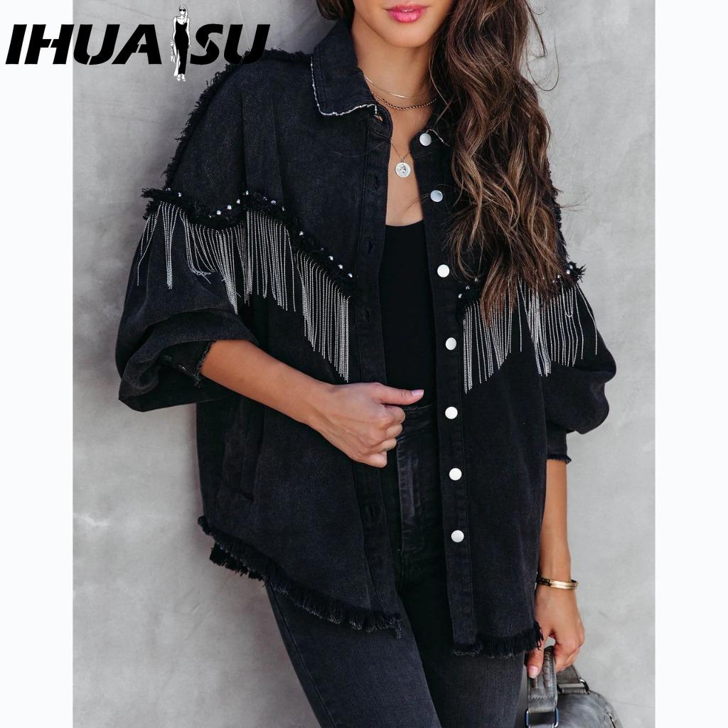 IHUASU Heavy Industry Ins Style Chain Rivets Street Fashion однобортное пальто S чёрный
IHUASU Heavy Industry Ins Style Chain Rivets Street Fashion однобортное пальто S чёрный