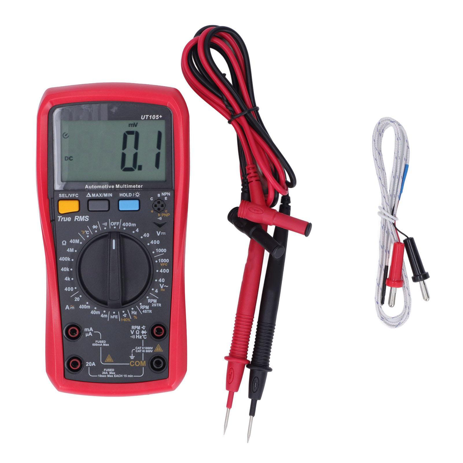Digital Multimeter Voltage Current Temperature Meter Tester for Maintenance Repair
Digital Multimeter Voltage Current Temperature Meter Tester for Maintenance Repair