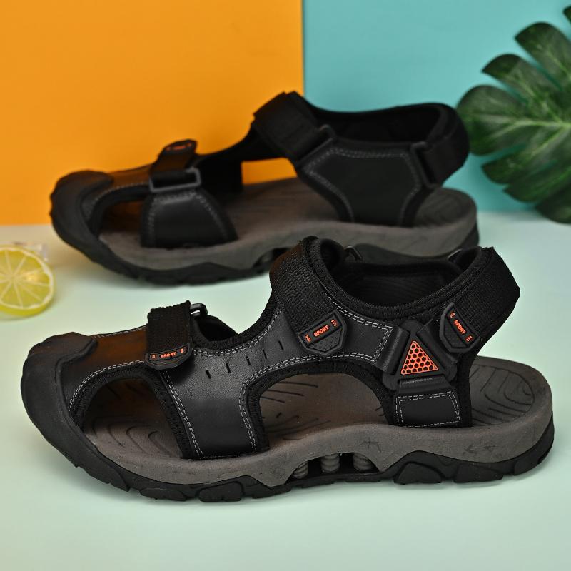 Летние мужские сандалии из натуральной кожи, мужская повседневная обувь, уличные мужские кожаные сандалии для мужчин, пляжная обувь, римская мужская обувь 46
Летние мужские сандалии из натуральной кожи, мужская повседневная обувь, уличные мужские кожаные сандалии для мужчин, пляжная обувь, римская мужская обувь 46