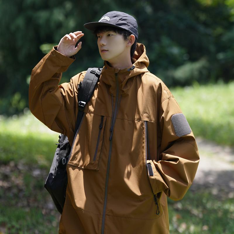 Spring and autumn new men s Korean hooded long-sleeved coat fashionable couples all-matching stormtrouser suit 3XL
Spring and autumn new men s Korean hooded long-sleeved coat fashionable couples all-matching stormtrouser suit 3XL