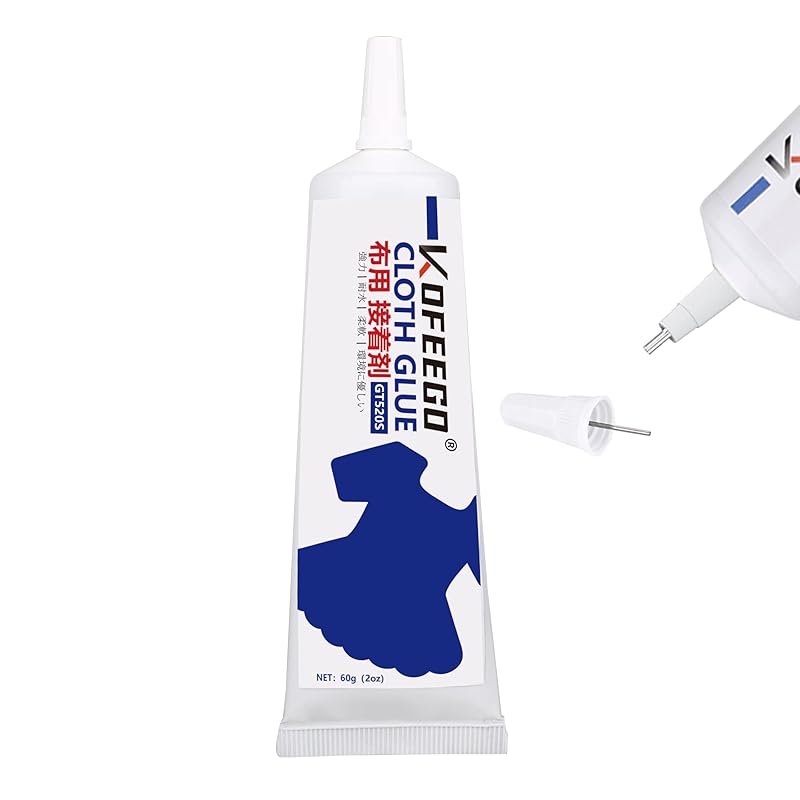 KOFEEGO fabric adhesive good at sewing cloth bond powerful waterproof 60g - Used to repair all fabrics, clothes, sofas, jackets, belts, tents,
KOFEEGO fabric adhesive good at sewing cloth bond powerful waterproof 60g - Used to repair all fabrics, clothes, sofas, jackets, belts, tents,