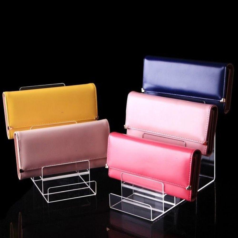 Black Wallet Display Stand Multilayer Bag Stand Fashion Wallet Glasses Storage Rack Jewelry Black-2 Layers
Black Wallet Display Stand Multilayer Bag Stand Fashion Wallet Glasses Storage Rack Jewelry Black-2 Layers