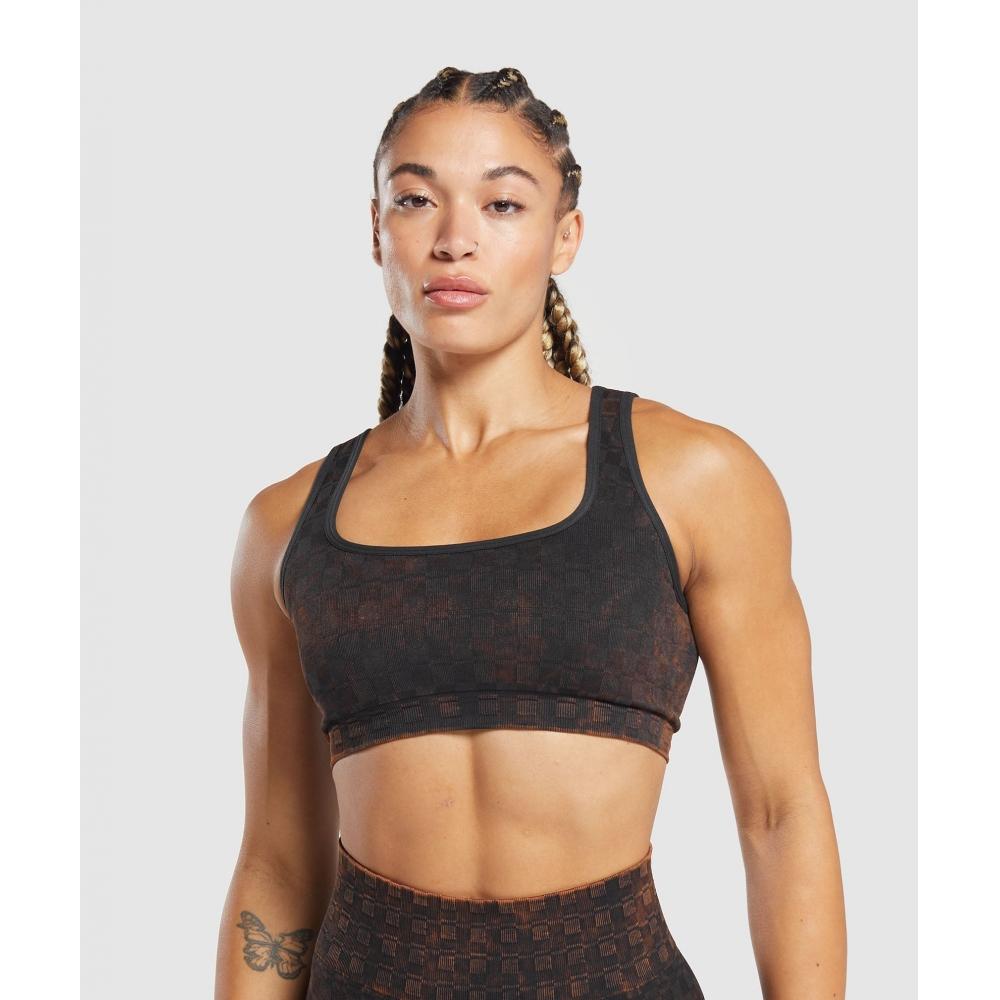 Gymshark Check бесшовный спортивный бюстгальтер с эффектом потертости, черный B6a2i Bb55 XS
Gymshark Check бесшовный спортивный бюстгальтер с эффектом потертости, черный B6a2i Bb55 XS