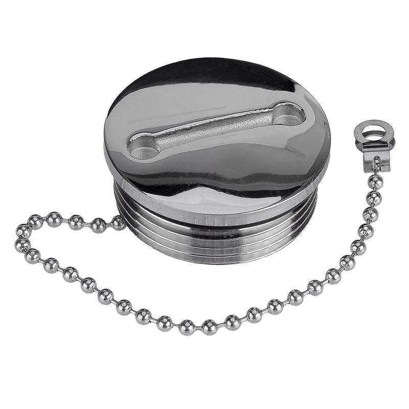 Boat Marine Deck Fill Cap 1.5 Inch Replacement-Cap with Chain Fuel Water Gas 50mm for yachts Caravans Motorhomes Trucks Tractors
Boat Marine Deck Fill Cap 1.5 Inch Replacement-Cap with Chain Fuel Water Gas 50mm for yachts Caravans Motorhomes Trucks Tractors