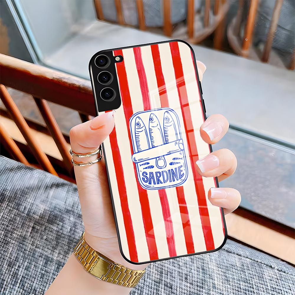 Sardines Phone Case For Samsung A25 A13 A33 5G A54 A36 A35 A56 A52 A14 Shockproof Glass Cover Samsung A26
Sardines Phone Case For Samsung A25 A13 A33 5G A54 A36 A35 A56 A52 A14 Shockproof Glass Cover Samsung A26