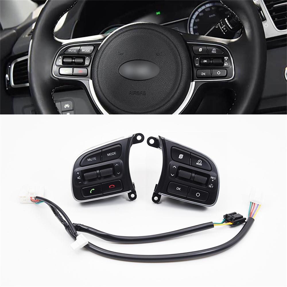 Steering Wheel Control Switch Button Left+Right With Wire Harness For Kia Sporta
Steering Wheel Control Switch Button Left+Right With Wire Harness For Kia Sporta