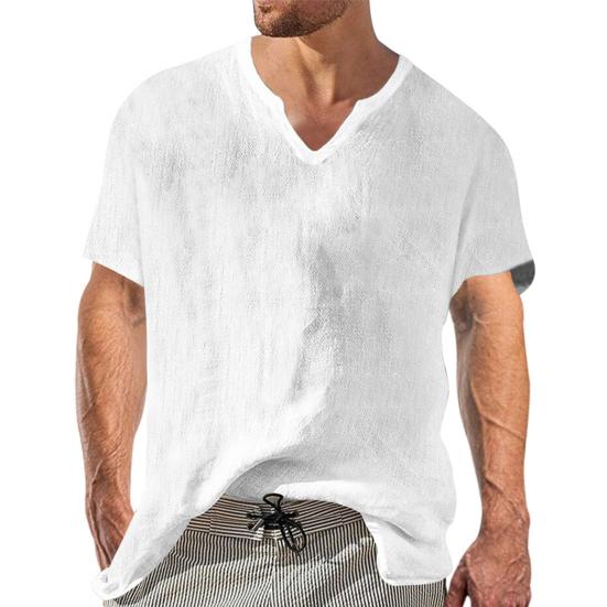 Casual T-shirt Quick Drying Sweat Absorbing Anti-pilling Stylish Pure Color Loose Pullover Tee Shirt Streetwear XL білий
Casual T-shirt Quick Drying Sweat Absorbing Anti-pilling Stylish Pure Color Loose Pullover Tee Shirt Streetwear XL білий