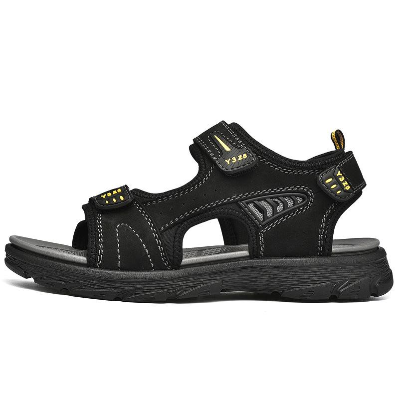 Sandals men s 2021 summer new outdoor light wear-resistant non-slip beach shoes men s leather soft-soled sandals 38 чёрный
Sandals men s 2021 summer new outdoor light wear-resistant non-slip beach shoes men s leather soft-soled sandals 38 чёрный