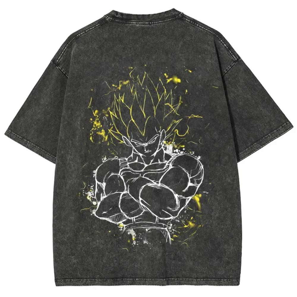 Anime Dragon Ball Vegeta Harajuku Washed Retro T-Shirt Cotton Men Street Clothing Oversized Women Short Sleeves Unisex top S
Anime Dragon Ball Vegeta Harajuku Washed Retro T-Shirt Cotton Men Street Clothing Oversized Women Short Sleeves Unisex top S