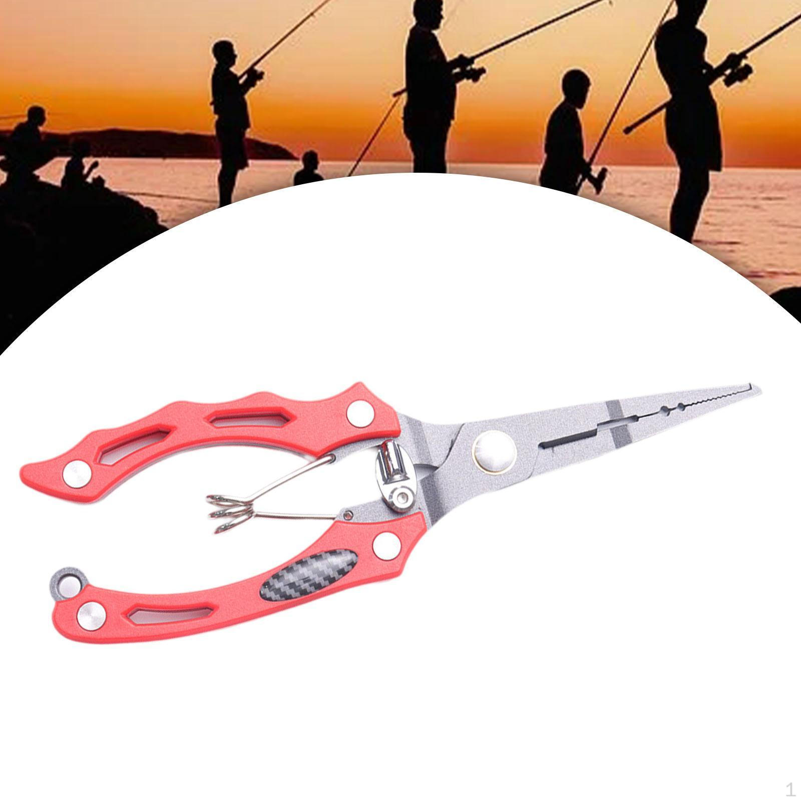 Рыболовные плоскогубцы Инструмент для извлечения крючков Легкие нескользящие снасти Разъемные кольца Леска красный
Рыболовные плоскогубцы Инструмент для извлечения крючков Легкие нескользящие снасти Разъемные кольца Леска красный