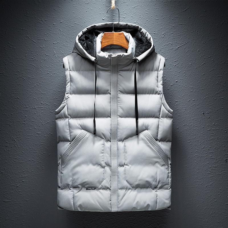 Men s 1801 Slim Trendy Cotton-Padded Vest - New Style Shoulder Cape Outerwear 3XL сірий колір
Men s 1801 Slim Trendy Cotton-Padded Vest - New Style Shoulder Cape Outerwear 3XL сірий колір