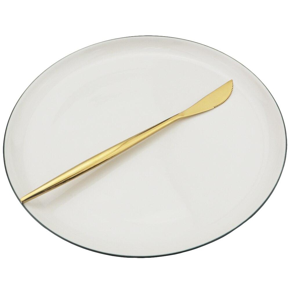 1 шт., обеденный нож из нержавеющей стали, Радуга, розовое золото, набор ножей для стейка, острые столовые ножи, столовые приборы для ресторана, посуда для домашней вечеринки золотой
1 шт., обеденный нож из нержавеющей стали, Радуга, розовое золото, набор ножей для стейка, острые столовые ножи, столовые приборы для ресторана, посуда для домашней вечеринки золотой