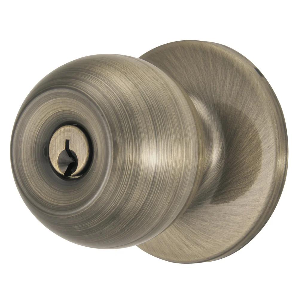 Запирающая ручка классической формы, античная латунь, сверхпрочный замок безопасности, простая установка, подходит для дверей с правым и левым открыванием United States
Запирающая ручка классической формы, античная латунь, сверхпрочный замок безопасности, простая установка, подходит для дверей с правым и левым открыванием United States