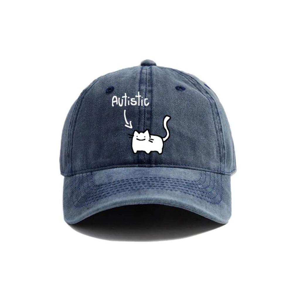 Gorras De Béisbol De Gato Autista Sombreros Desgastados Gorra Retro Para Hombres Y Mujeres Sombreros Ajustables De Verano Al
Gorras De Béisbol De Gato Autista Sombreros Desgastados Gorra Retro Para Hombres Y Mujeres Sombreros Ajustables De Verano Al