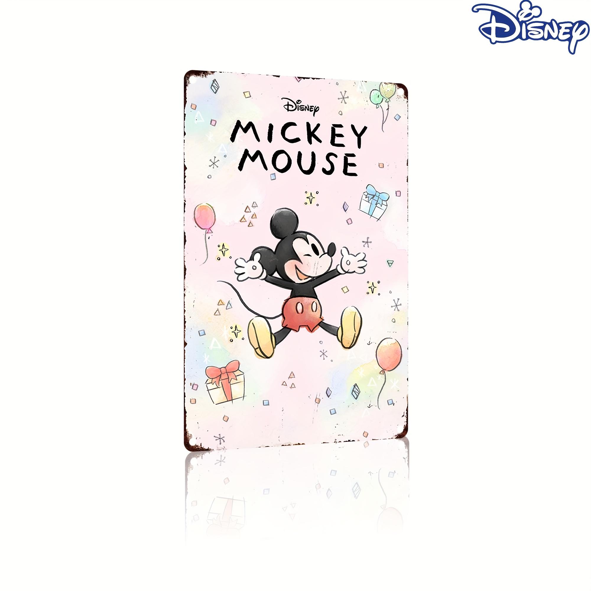 1pc Disney Vintage Mickey Mouse Metal Tin Sign - 20.32x30.48 cm Retro Celebration Theme Wall Art with Balloons & Confetti, Durab 20x30cm(7.8x11.8inch)
1pc Disney Vintage Mickey Mouse Metal Tin Sign - 20.32x30.48 cm Retro Celebration Theme Wall Art with Balloons & Confetti, Durab 20x30cm(7.8x11.8inch)