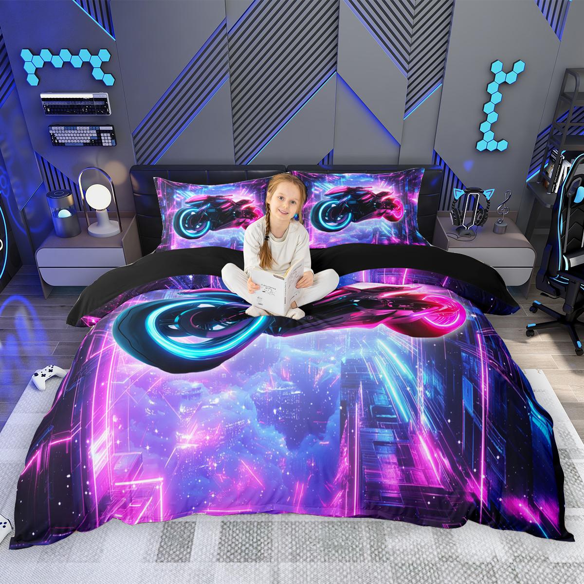 Comforter Homewish Gradient Racing Car Gamepad For Boys Motocross Dirt Bike Bedding Set Futuristic Comforter Set Comforter (quilt)-EU Single(135*200cm)3pcs
Comforter Homewish Gradient Racing Car Gamepad For Boys Motocross Dirt Bike Bedding Set Futuristic Comforter Set Comforter (quilt)-EU Single(135*200cm)3pcs