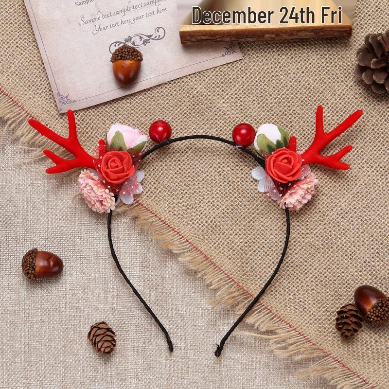 2025 Cute Mori Christmas Antler Headband with Flowers Reindeer Hair Accessory красный
2025 Cute Mori Christmas Antler Headband with Flowers Reindeer Hair Accessory красный