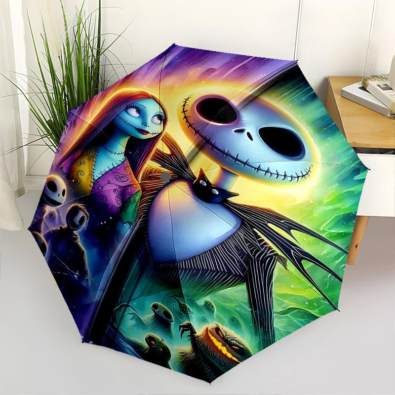 Nightmare Before Christmas, Jack Skellington Themed Automatic Opening and Closing Umbrella, Brightly Colored 8-rib Portable Umbrella, Suitab
Nightmare Before Christmas, Jack Skellington Themed Automatic Opening and Closing Umbrella, Brightly Colored 8-rib Portable Umbrella, Suitab
