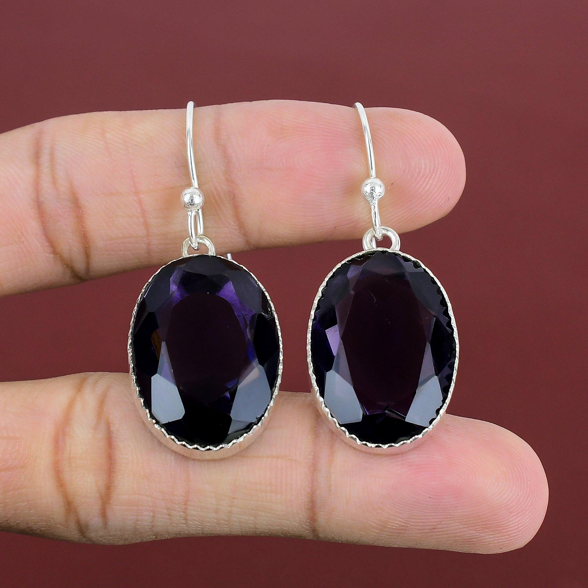 Faceted African Amethyst Earring 925 Sterling Silver Earrings Real Gemstone Jewelry Handmade Earring African Amethyst Jewelry Gifts For Her
Faceted African Amethyst Earring 925 Sterling Silver Earrings Real Gemstone Jewelry Handmade Earring African Amethyst Jewelry Gifts For Her