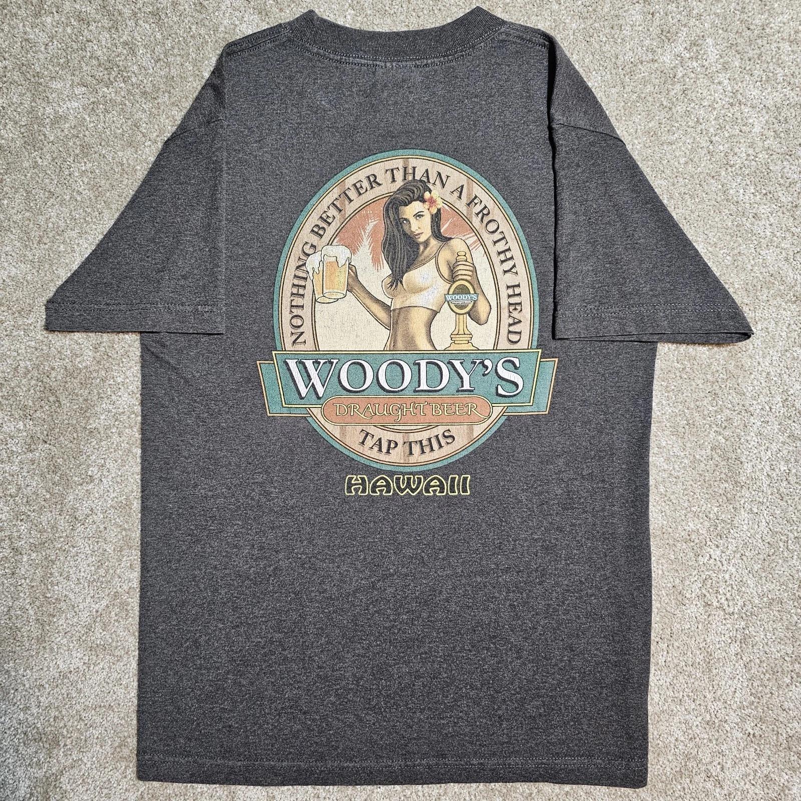 Vintage Y2k Woodys Draught Beer Hawaii T-shirt Mens S Tap This Funny Bartender L
Vintage Y2k Woodys Draught Beer Hawaii T-shirt Mens S Tap This Funny Bartender L