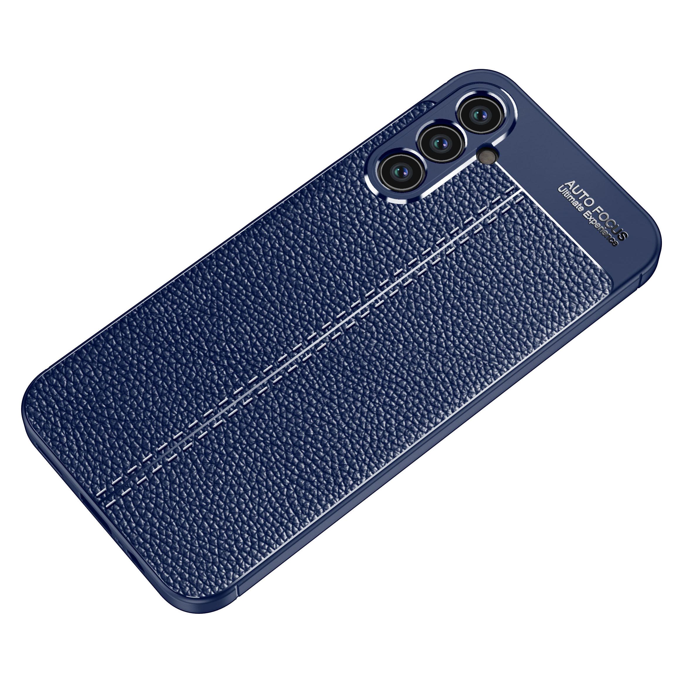 For Samsung Galaxy A34 5G Drop Protection TPU Cover Litchi Texture Phone Shell Anti-Scratch Phone Case Blue
For Samsung Galaxy A34 5G Drop Protection TPU Cover Litchi Texture Phone Shell Anti-Scratch Phone Case Blue
