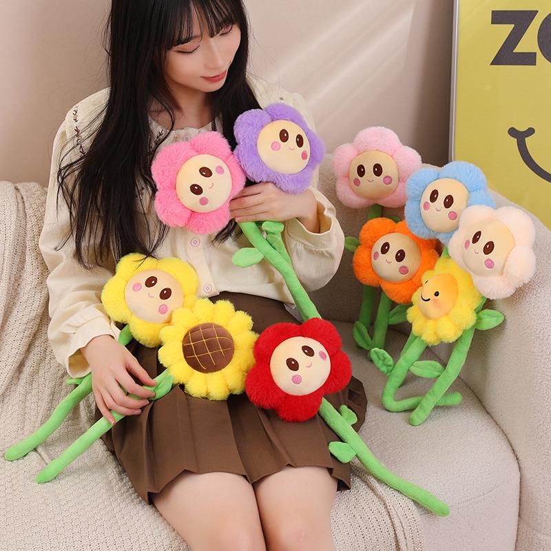 Cartoon Sunflower Doll with Long-Stem Fabric Flowers, Curtain Tieback, Home Decor, Children s Day Gift 40cm【0.07kg】
Cartoon Sunflower Doll with Long-Stem Fabric Flowers, Curtain Tieback, Home Decor, Children s Day Gift 40cm【0.07kg】
