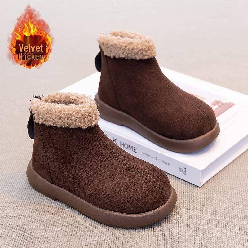 Children s Fashionable, Warm, Fleece-Lined Snow Boots 2025: Lightweight All-Season Low Heel Martin Boots Size 37: 22cm
Children s Fashionable, Warm, Fleece-Lined Snow Boots 2025: Lightweight All-Season Low Heel Martin Boots Size 37: 22cm