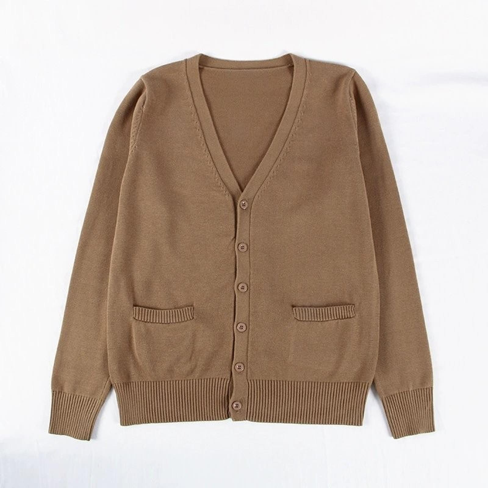JK Uniform Cardigan Sweater - Stylish Casual For Daily Wear L верблюд
JK Uniform Cardigan Sweater - Stylish Casual For Daily Wear L верблюд