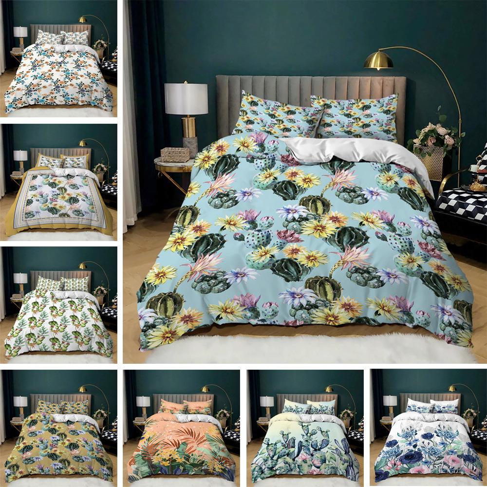 Pastoral Three-Piece Plant Printing Four-Season Kit Quilt Cover 135 * 200 (two-piece set) 90g
Pastoral Three-Piece Plant Printing Four-Season Kit Quilt Cover 135 * 200 (two-piece set) 90g