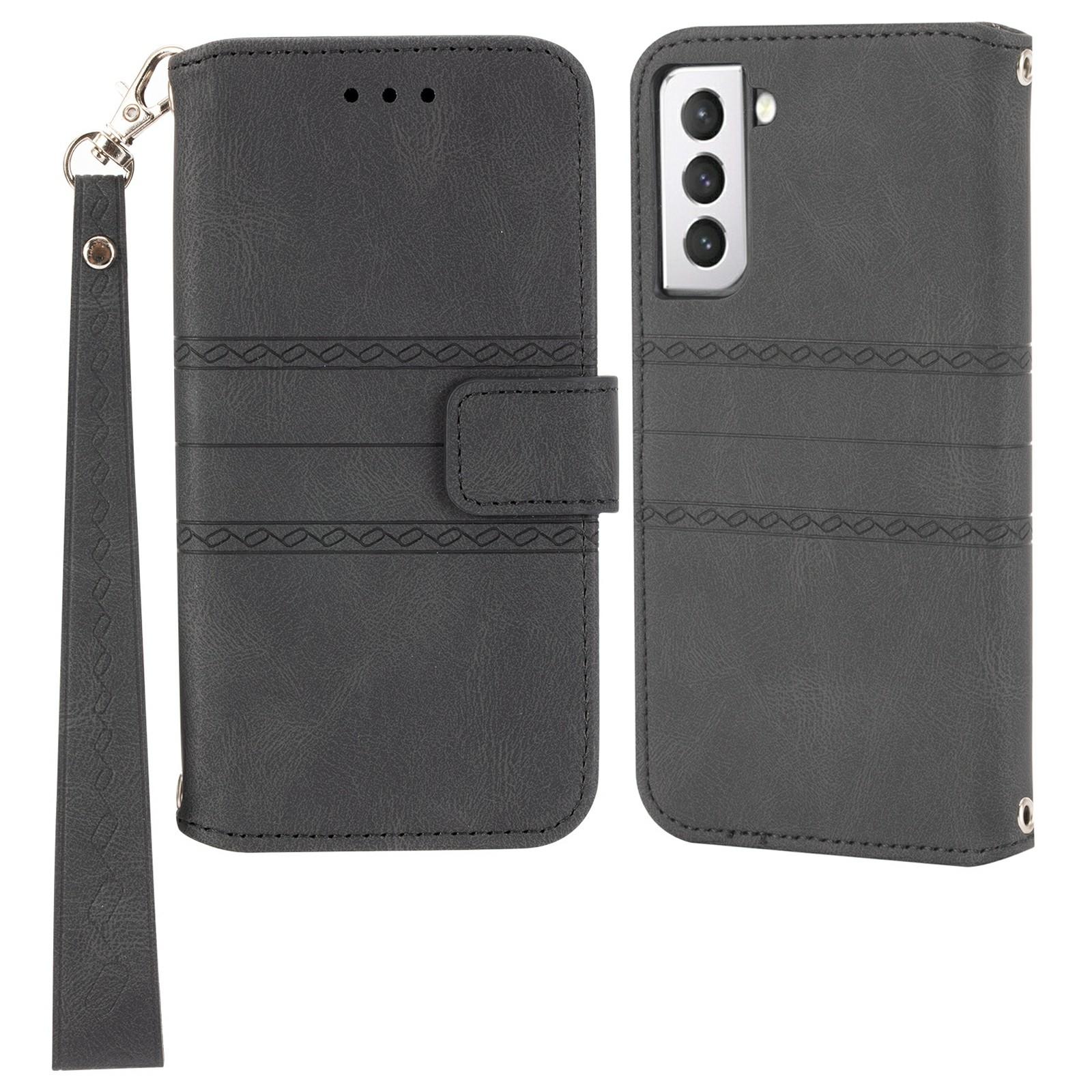 For Samsung Galaxy S25+ Case Wallet Skin-Touch Leather Imprinted Phone Cover Black
For Samsung Galaxy S25+ Case Wallet Skin-Touch Leather Imprinted Phone Cover Black