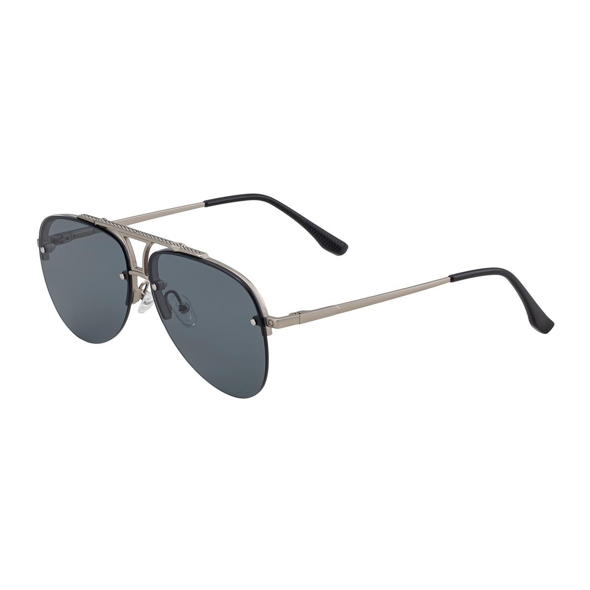 JYL TS Men s Semi-Rimless Aviator - Double-Bridge Metal Sunglasses KSL-98338 c-4755 сріблястого пісочного кольору
JYL TS Men s Semi-Rimless Aviator - Double-Bridge Metal Sunglasses KSL-98338 c-4755 сріблястого пісочного кольору