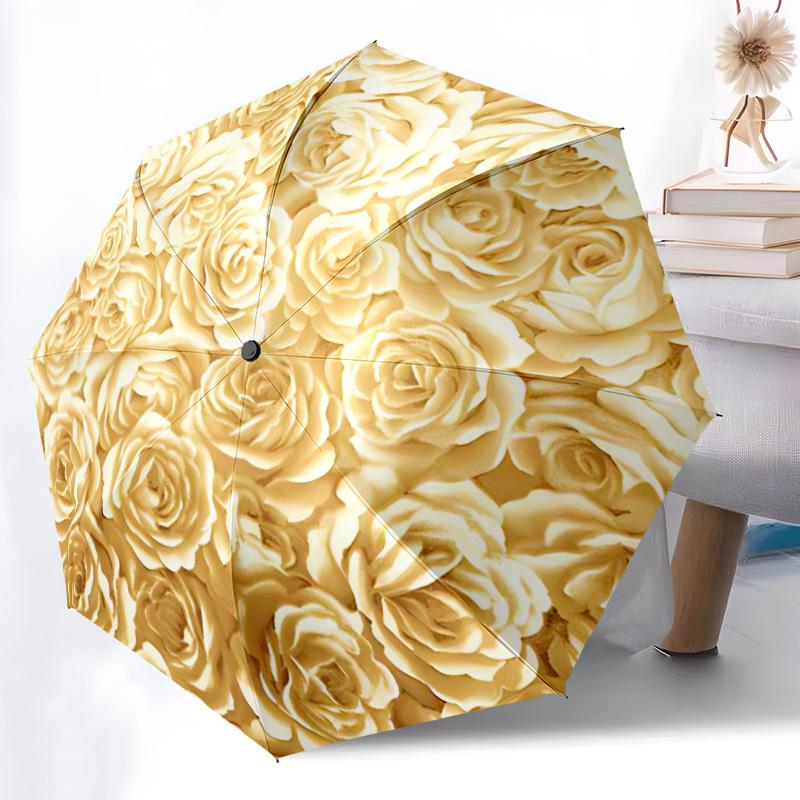 1pc Roses, Floral Automatic Folding Umbrella - 8-Rib Durable Iron Frame, Compact Portable for Daily Travel yy251205070
1pc Roses, Floral Automatic Folding Umbrella - 8-Rib Durable Iron Frame, Compact Portable for Daily Travel yy251205070