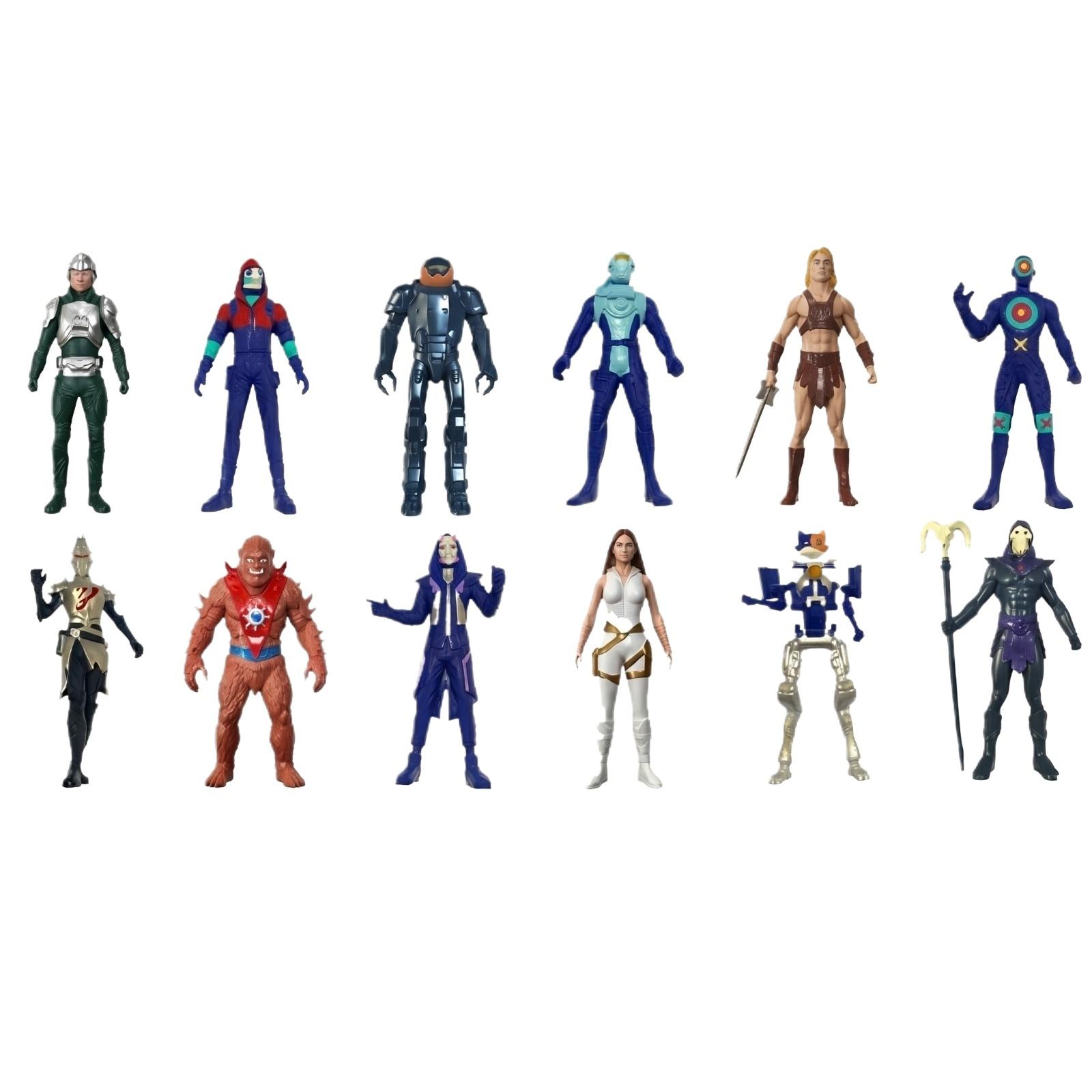 Set of 12 Collectible Action Figures Male and Female Characters Detailed Design Articulated Toy Models for Display and Play One Size
Set of 12 Collectible Action Figures Male and Female Characters Detailed Design Articulated Toy Models for Display and Play One Size