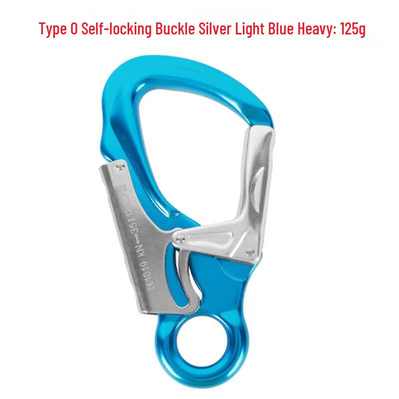 O-Type Self-Locking Climbing Carabiner
O-Type Self-Locking Climbing Carabiner