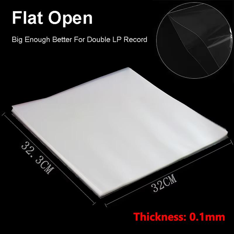 50Pcs OPP Gel Recording Protective Sleeve for Turntable Player LP Vinyl Record Self Adhesive Records Bag 12inch 32cm*32cm
50Pcs OPP Gel Recording Protective Sleeve for Turntable Player LP Vinyl Record Self Adhesive Records Bag 12inch 32cm*32cm
