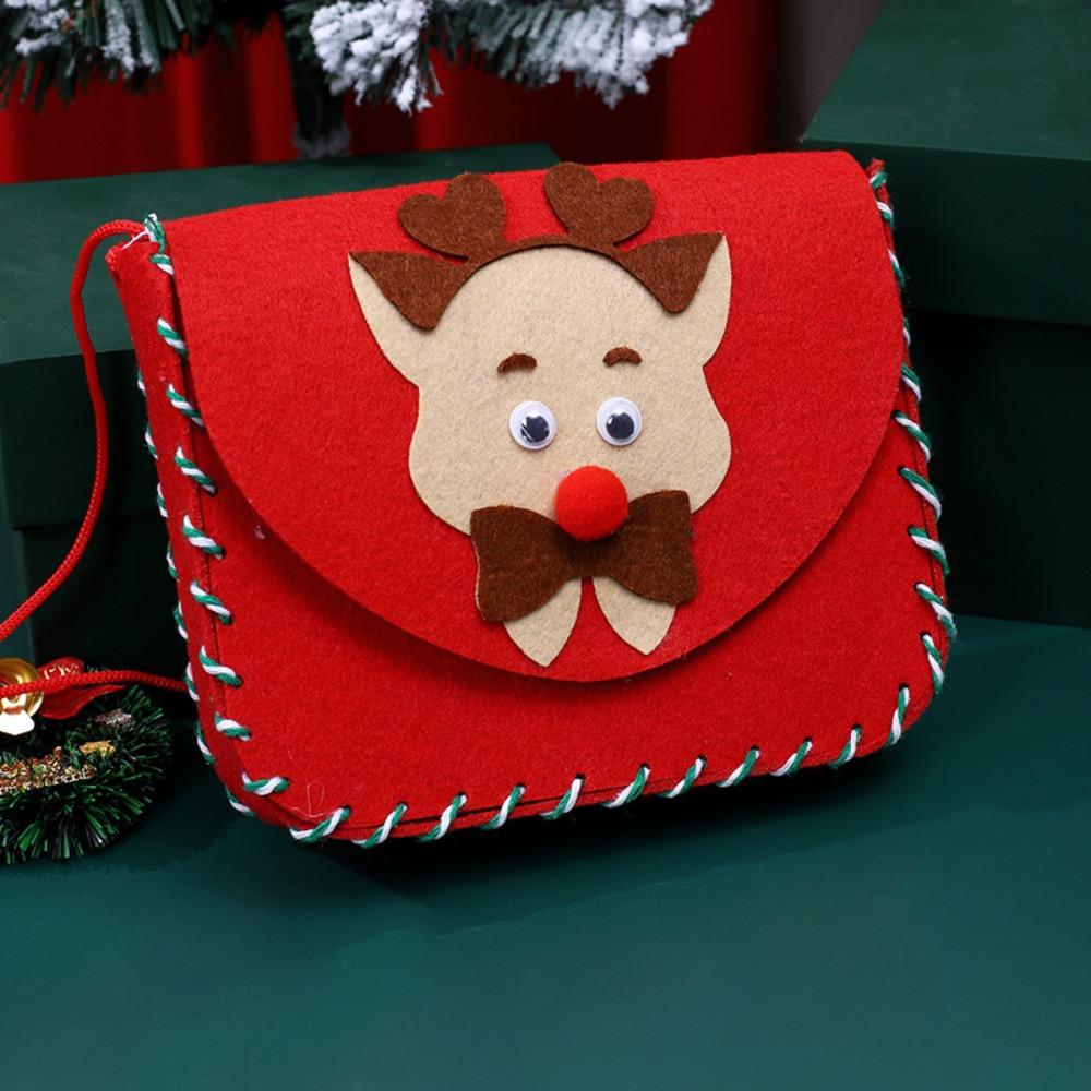 Взаємодія батьків і дітей Різдво DIY Сумки з матеріалів Мила сумка через плече Рукоділля Red-Elk
Взаємодія батьків і дітей Різдво DIY Сумки з матеріалів Мила сумка через плече Рукоділля Red-Elk