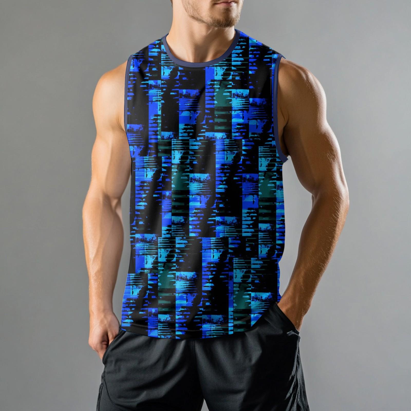 Чоловічий модний спортивний повсякденний жилет без рукавів з принтом XXL фіолетовий
Чоловічий модний спортивний повсякденний жилет без рукавів з принтом XXL фіолетовий