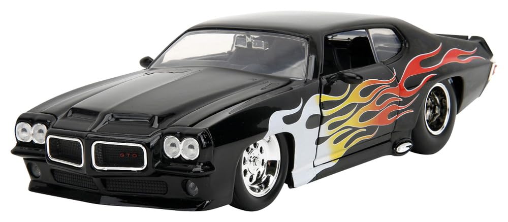 Jada Toys BIGTIME MUSCLE 1971 Pontiac GTO Judge Готовый продукт JADA35022 1/24 Черный/Пламя
Jada Toys BIGTIME MUSCLE 1971 Pontiac GTO Judge Готовый продукт JADA35022 1/24 Черный/Пламя