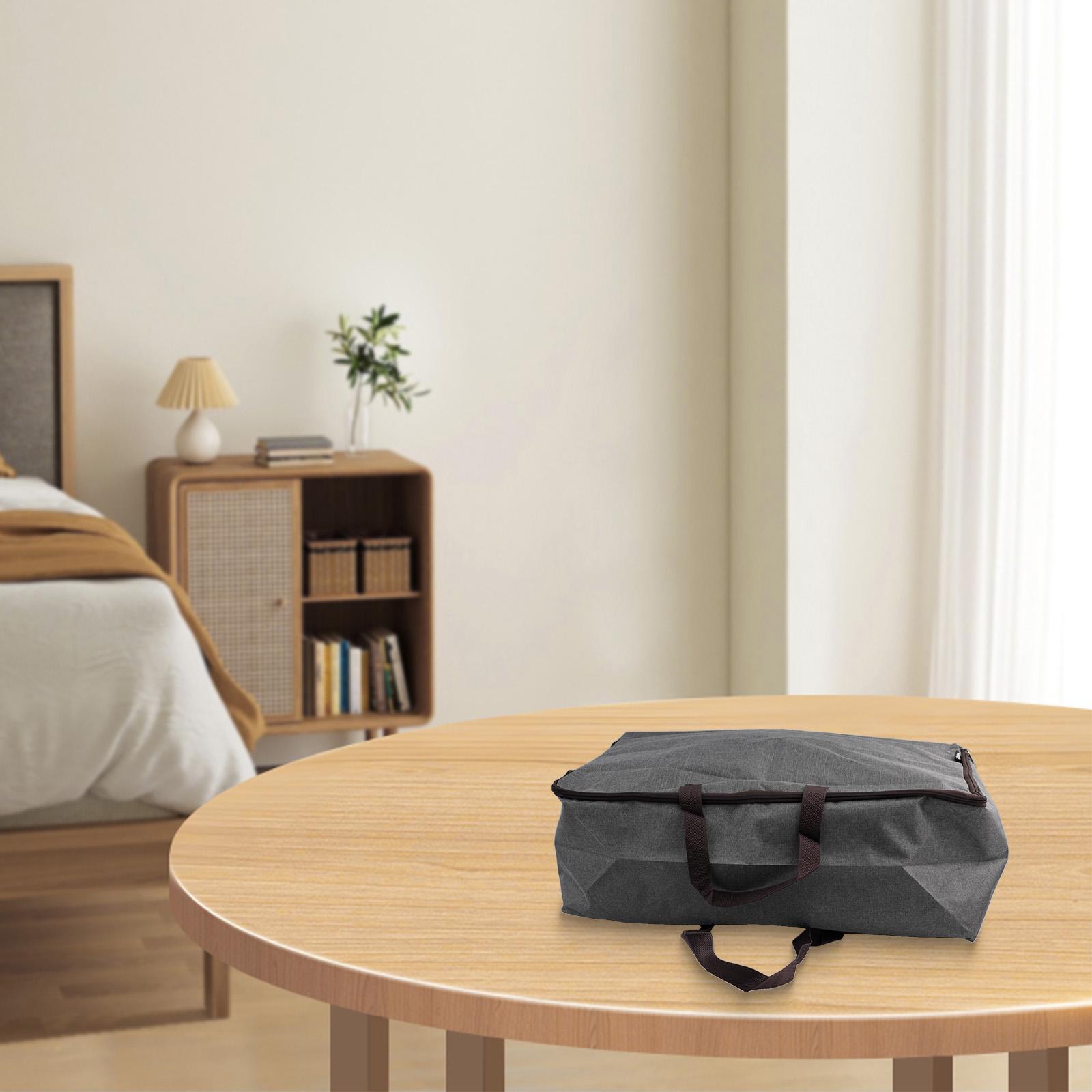 Foldable Storage Bag Quilt Storage Bag Home Storage Versatile Use Water-resistant Easy To Store Convenient And Practical dark gray M
Foldable Storage Bag Quilt Storage Bag Home Storage Versatile Use Water-resistant Easy To Store Convenient And Practical dark gray M