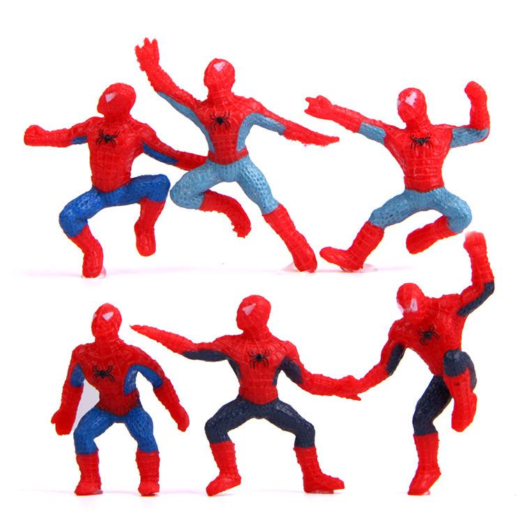 6pcs/set Mini Spider-Man Figure The Avengers Spiderman Spider Man PVC Action Figure Playthings Children Gifts great for daily use
6pcs/set Mini Spider-Man Figure The Avengers Spiderman Spider Man PVC Action Figure Playthings Children Gifts great for daily use