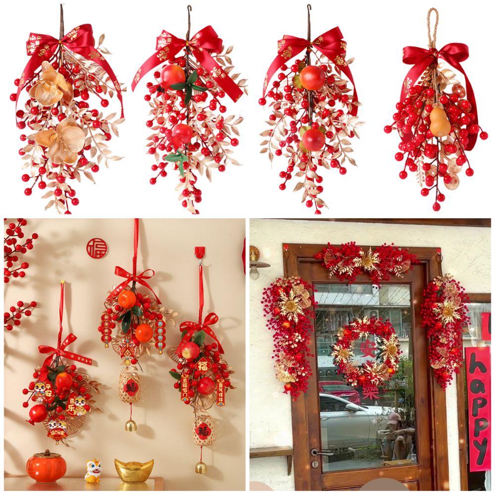 Facai Red Fruits Chinese New Year Decoration Plastic & Foam Drop Ornaments Spring Festival S-1
Facai Red Fruits Chinese New Year Decoration Plastic & Foam Drop Ornaments Spring Festival S-1