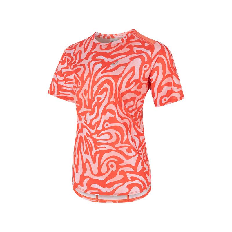 Asics Womens Soft Skin-Friendly Breathable Pullover Short Sleeve T-Shirt Red Print Women tops 2012D225-700 L
Asics Womens Soft Skin-Friendly Breathable Pullover Short Sleeve T-Shirt Red Print Women tops 2012D225-700 L